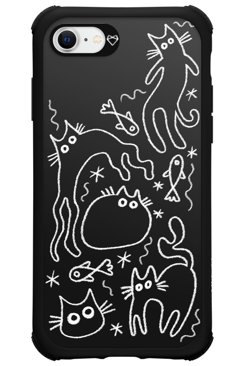 CHALK_CATS - Apple iPhone SE 2022