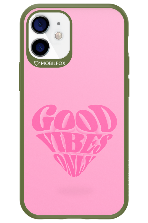 Good Vibes Heart - Apple iPhone 12 Mini