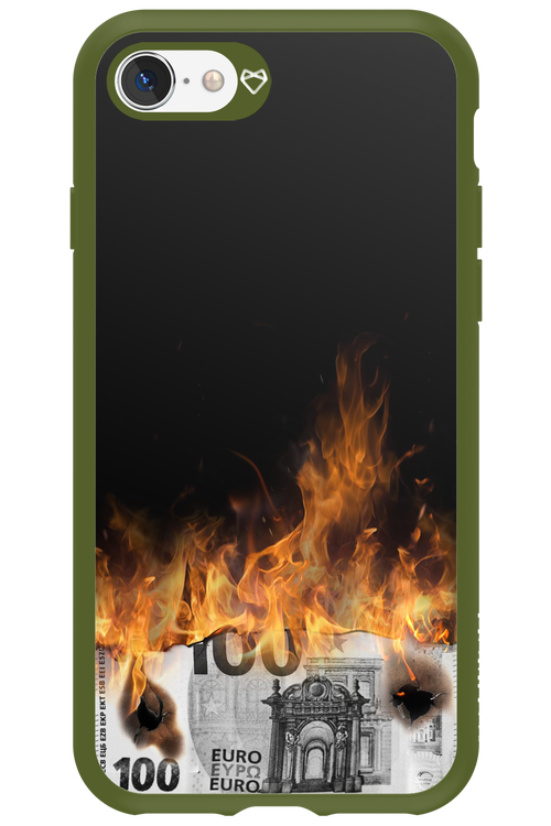 Money Burn Euro - Apple iPhone SE 2022