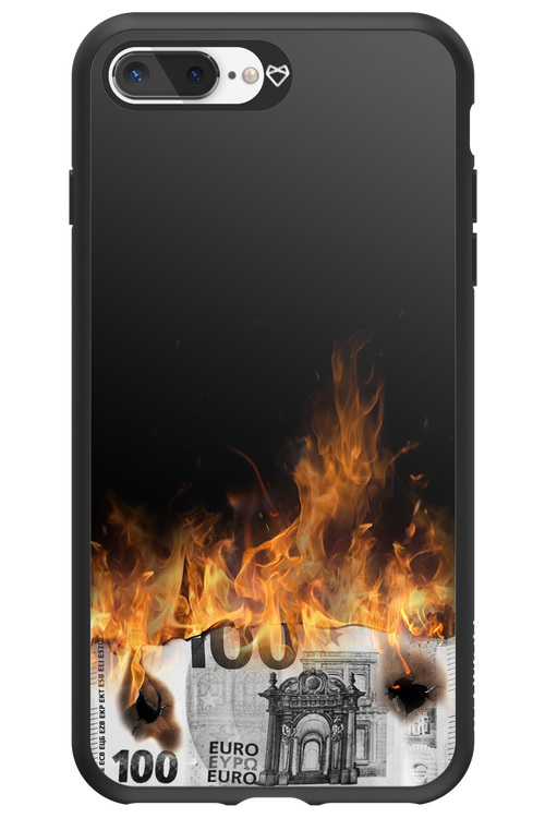 Money Burn Euro - Apple iPhone 7 Plus