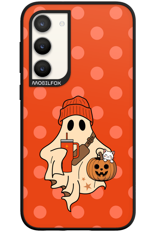 Ghost Girl (Orange) - Samsung Galaxy S23 Plus