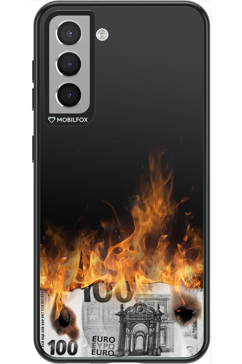 Money Burn Euro - Samsung Galaxy S21
