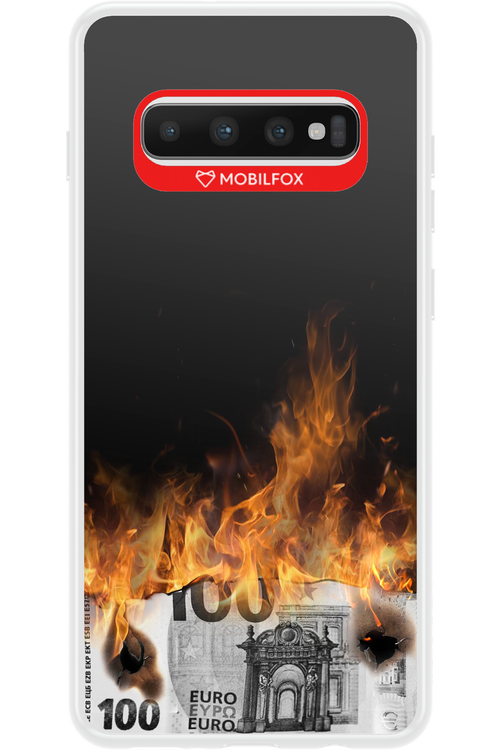 Money Burn Euro - Samsung Galaxy S10+