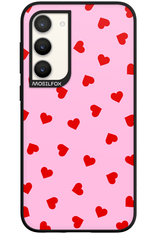 Sprinkle Heart Pink - Samsung Galaxy S23 Plus