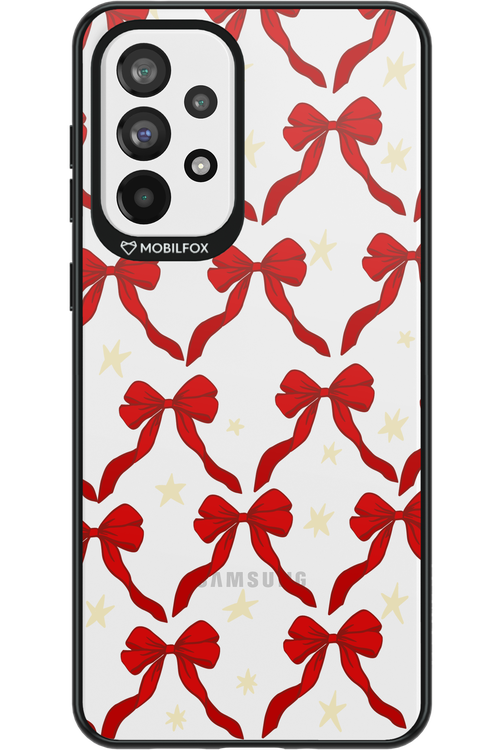 Bow & Stars (Transparent) - Samsung Galaxy A73
