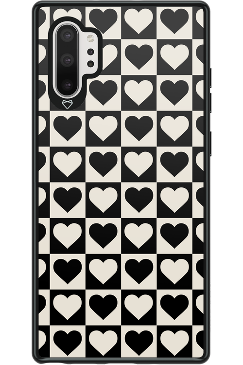 Checkered Heart - Samsung Galaxy Note 10+