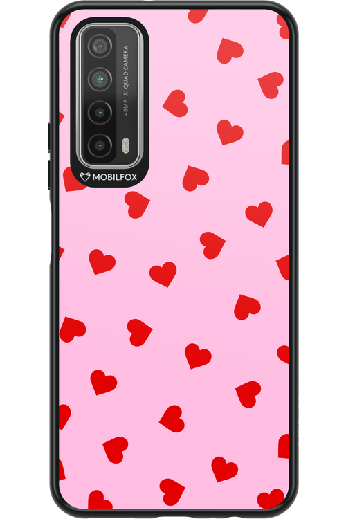 Sprinkle Heart Pink - Huawei P Smart 2021