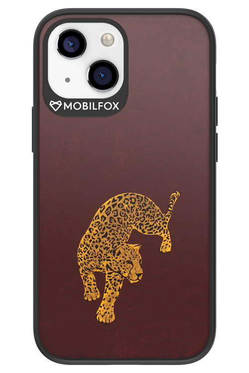 Burgundy Leopard - Apple iPhone 13 Mini