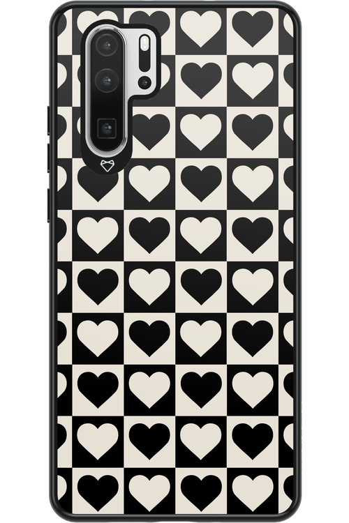 Checkered Heart - Huawei P30 Pro