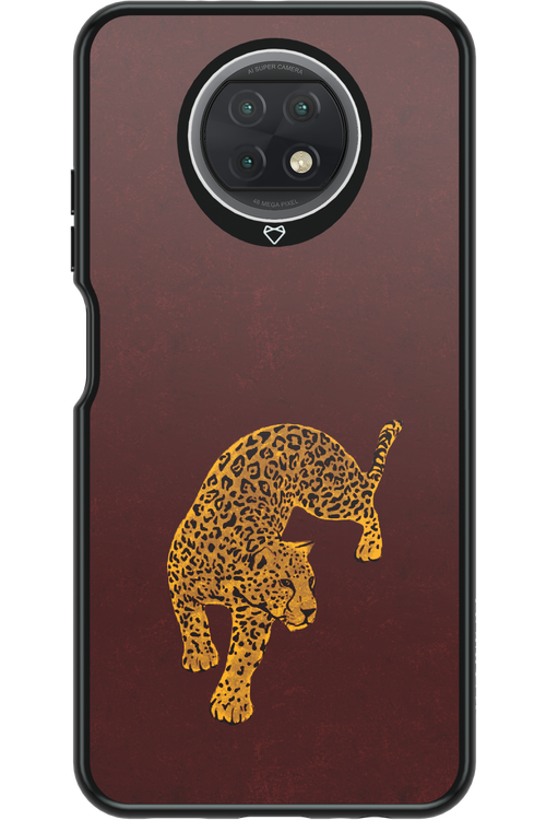 Burgundy Leopard - Xiaomi Redmi Note 9T 5G