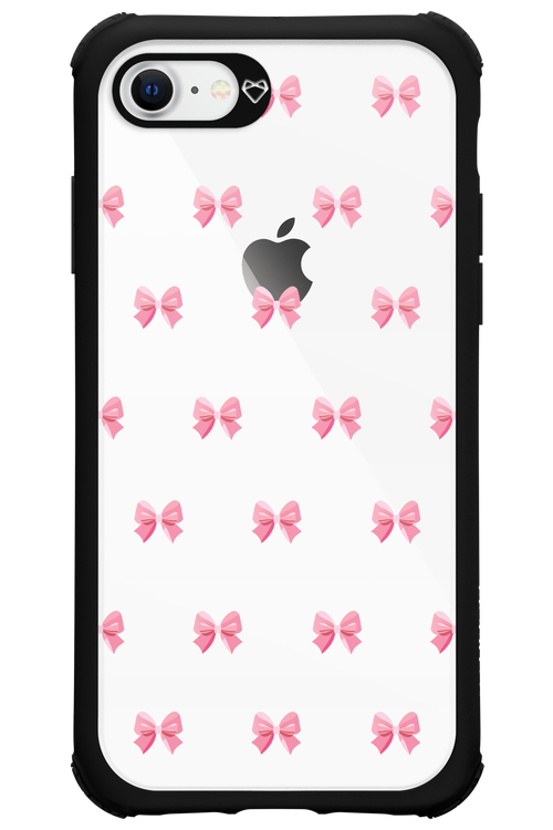Pinky Bow - Apple iPhone 8