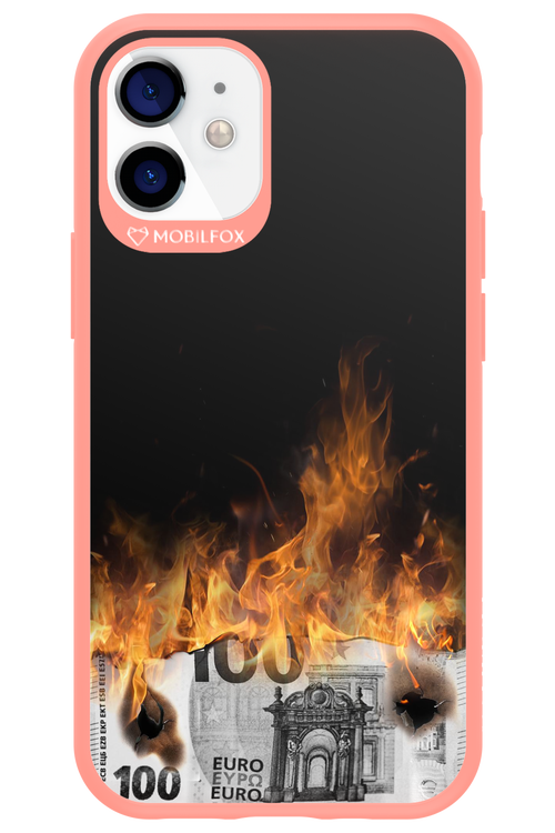 Money Burn Euro - Apple iPhone 12 Mini