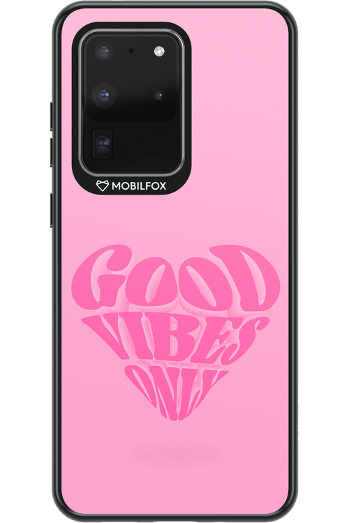 Good Vibes Heart - Samsung Galaxy S20 Ultra 5G