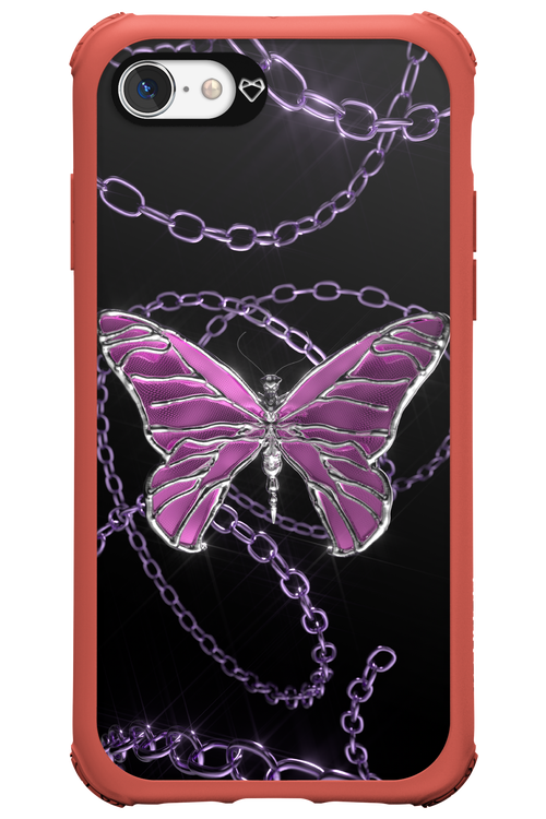 Butterfly Necklace - Apple iPhone 7