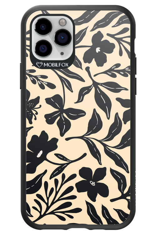 Black Flowers 2.0 - Apple iPhone 11 Pro