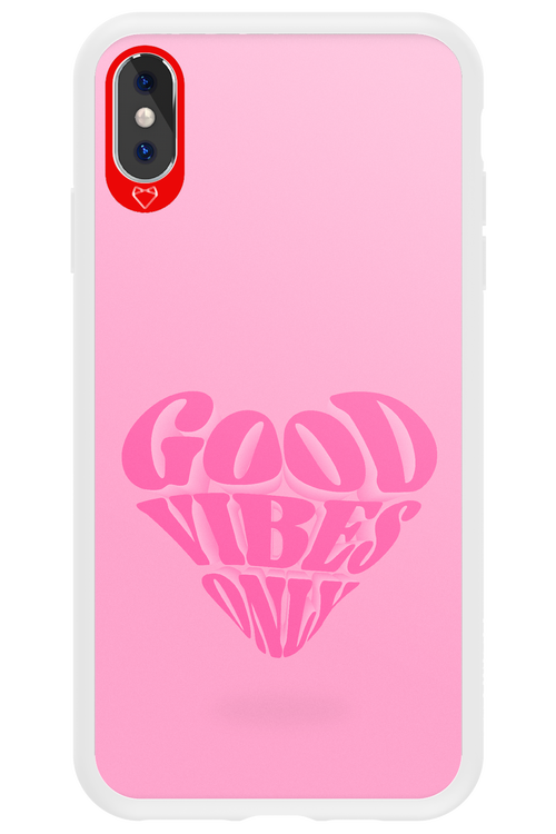 Good Vibes Heart - Apple iPhone XS Max