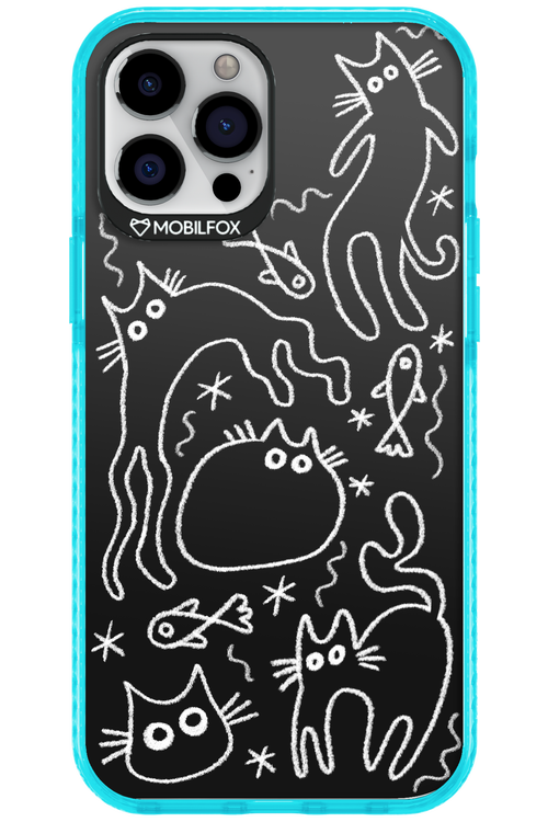 CHALK_CATS - Apple iPhone 12 Pro Max
