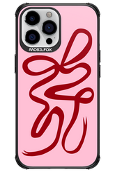 Burgundy Bow - Apple iPhone 13 Pro Max