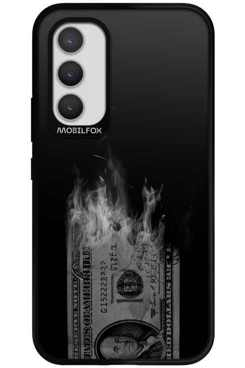 Money Burn B&W - Samsung Galaxy A34
