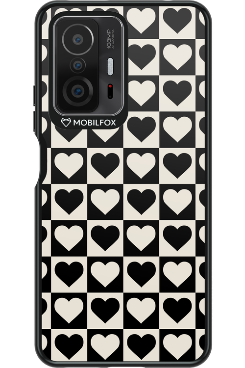 Checkered Heart - Xiaomi Mi 11T Pro