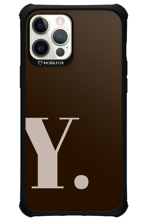 Y (Mokka Foam) - Apple iPhone 12 Pro Max