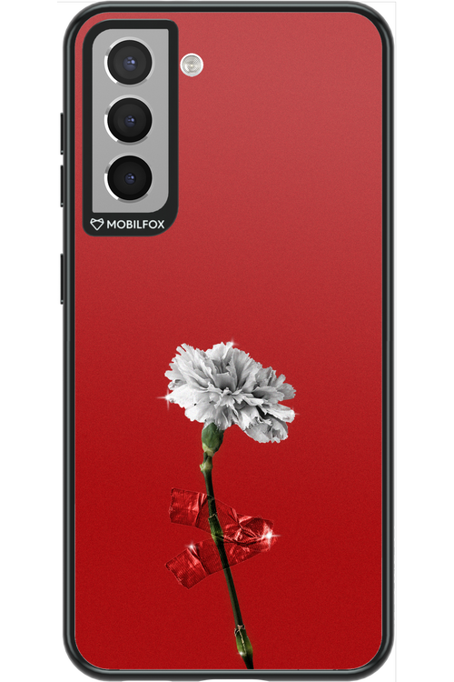 Red Flower - Samsung Galaxy S21