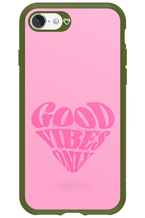 Good Vibes Heart - Apple iPhone 8
