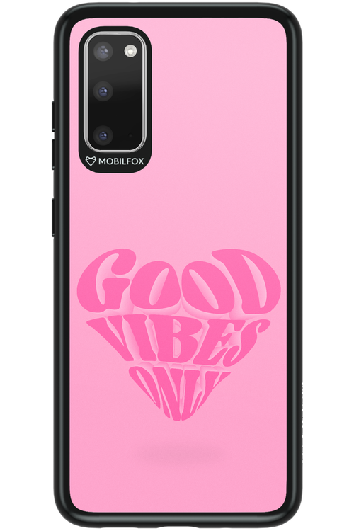 Good Vibes Heart - Samsung Galaxy S20