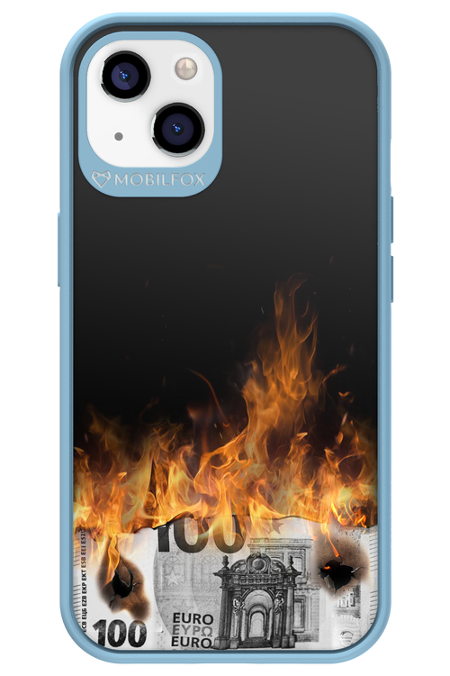 Money Burn Euro - Apple iPhone 13