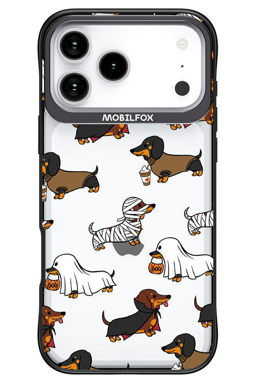 Scary Dachshund (Transparent) - Apple iPhone 17 Pro Max