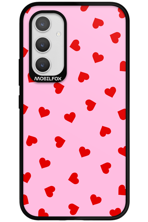 Sprinkle Heart Pink - Samsung Galaxy A54