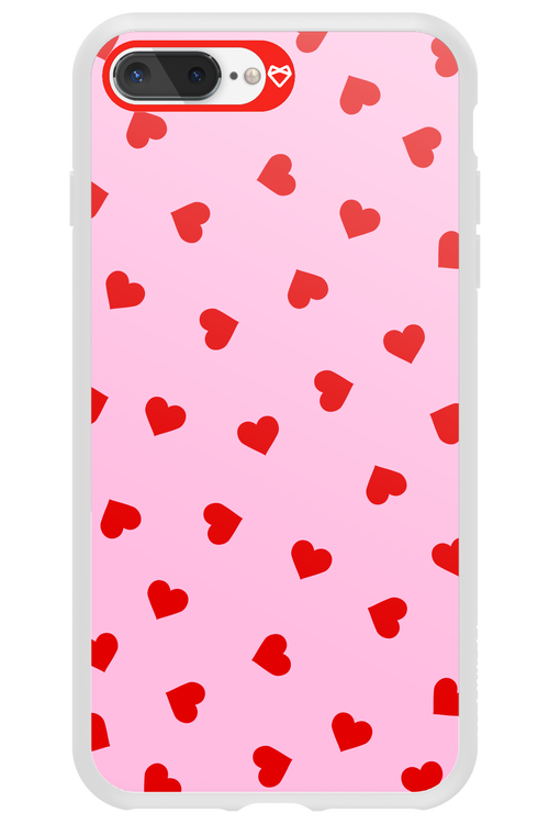Sprinkle Heart Pink - Apple iPhone 7 Plus