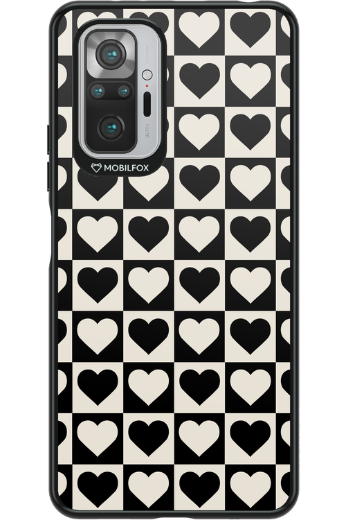 Checkered Heart - Xiaomi Redmi Note 10 Pro