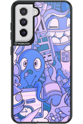 Blue Chaos - Samsung Galaxy S21 FE