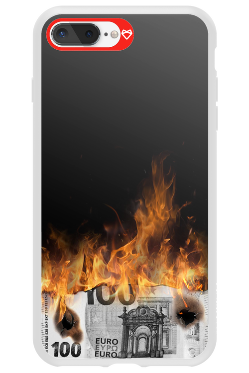 Money Burn Euro - Apple iPhone 7 Plus