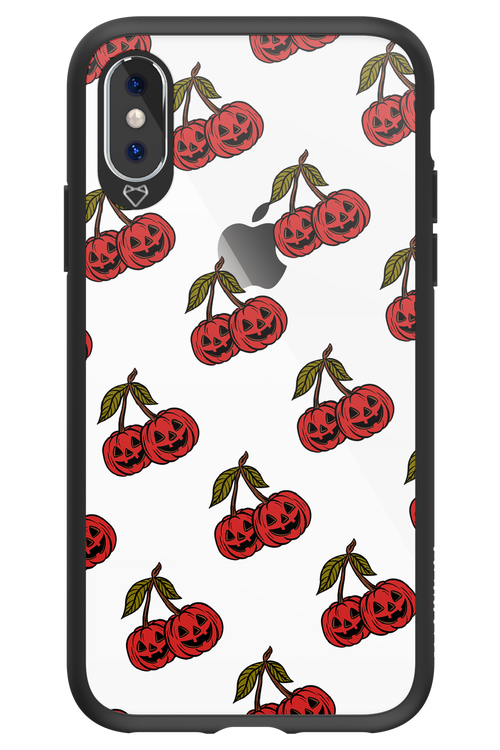 Spicey Pumpkin (Transparent) - Apple iPhone XS