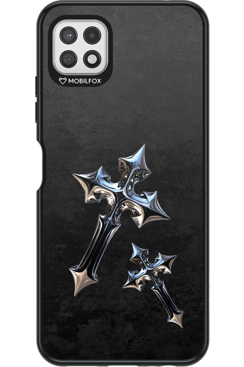 Chrome Crosses - Samsung Galaxy A22 5G
