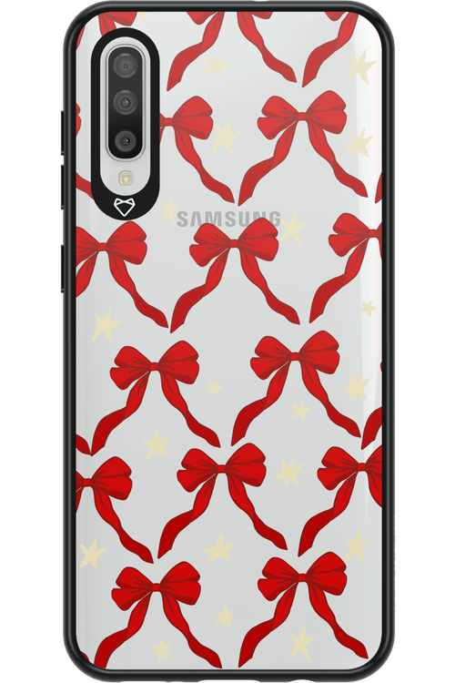 Bow & Stars (Transparent) - Samsung Galaxy A50