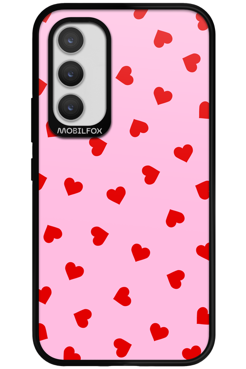 Sprinkle Heart Pink - Samsung Galaxy A34