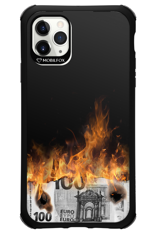 Money Burn Euro - Apple iPhone 11 Pro Max