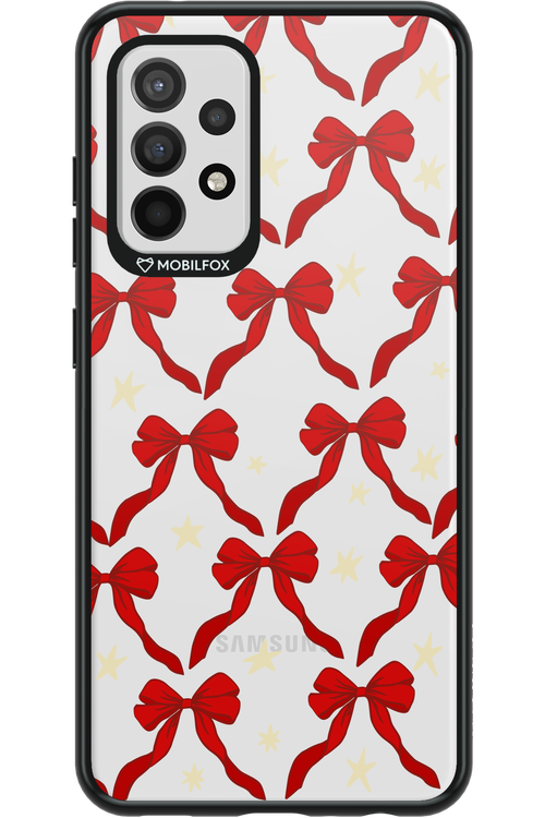 Bow & Stars (Transparent) - Samsung Galaxy A52 / A52 5G / A52s