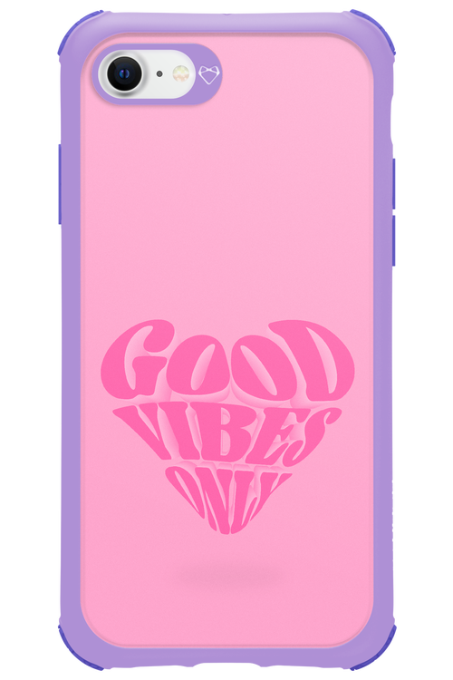 Good Vibes Heart - Apple iPhone 8