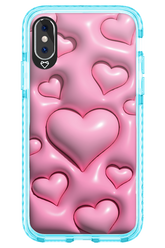 Hearts - Apple iPhone XS