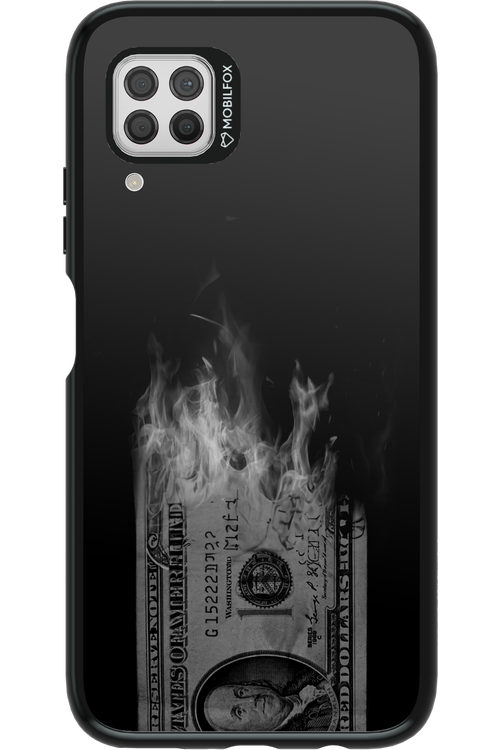Money Burn B&W - Huawei P40 Lite