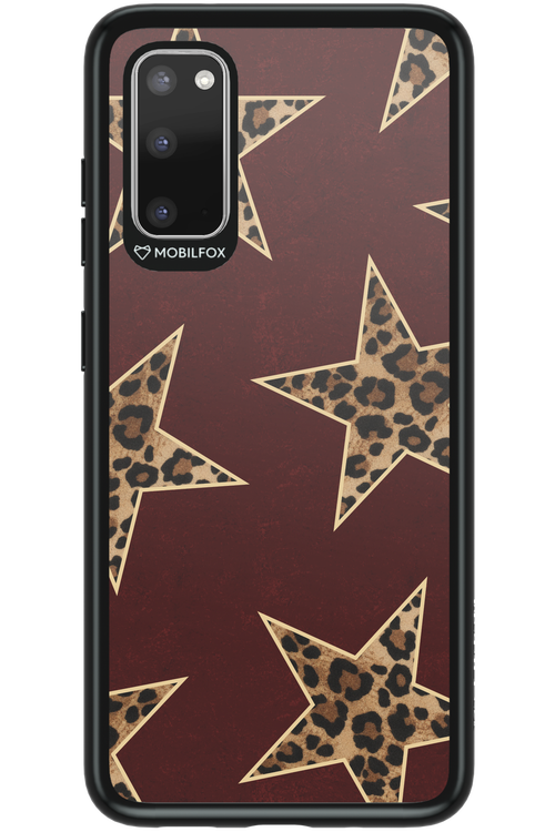 Wild Stars Burgundy - Samsung Galaxy S20