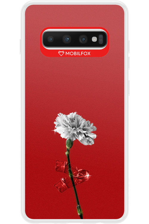 Red Flower - Samsung Galaxy S10+