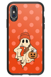 Ghost Girl (Orange) - Apple iPhone X