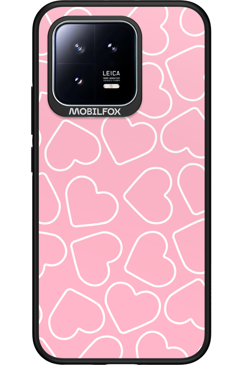 Line Heart Pink - Xiaomi 13