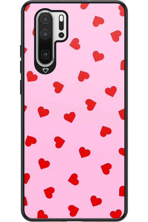 Sprinkle Heart Pink - Huawei P30 Pro