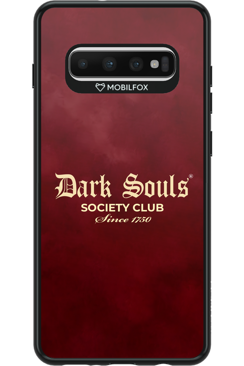 Dark Souls (Burgundy) - Samsung Galaxy S10+